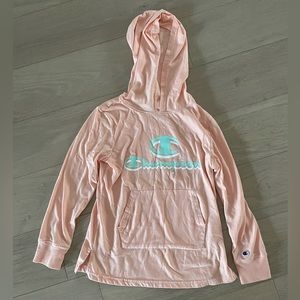 Children’s Coral Champion Athletic Hoodie🧡🩷